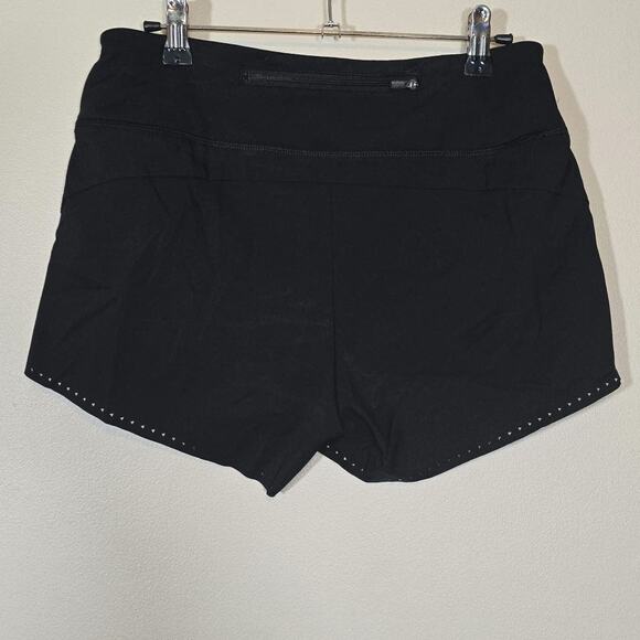 Athleta Women's Running Athletic Cut Out Shorts Stretch Workout Black Size XS - Picture 2 of 9